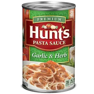 Hunt's Garlic & Herb Pasta Sauce, 24 oz