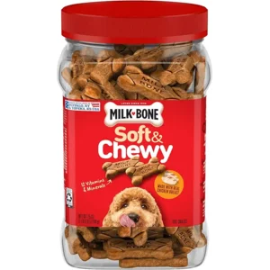 Milk-Bone Soft & Chewy Chicken Recipe Dog Treats, 25 Ounces (1 Count)