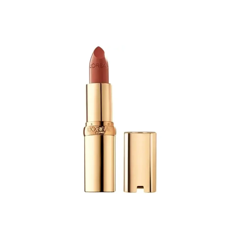 L'Oreal Paris Colour Riche Original Creamy, Hydrating Satin Lipstick with Argan Oil and Vitamin E, Brazil Nut , 1 Count