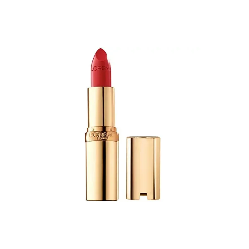 L'Oreal Paris Colour Riche Original Creamy, Hydrating Satin Lipstick with Argan Oil and Vitamin E, British Red , 1 Count