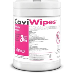 CaviWipes - Disposable Germicidal Cleaner & Healthcare Disinfecting Wipes, 160 Count