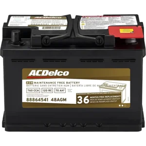 ACDelco Gold 48AGM (88864541) 36 Month Warranty AGM BCI Group 48 Battery