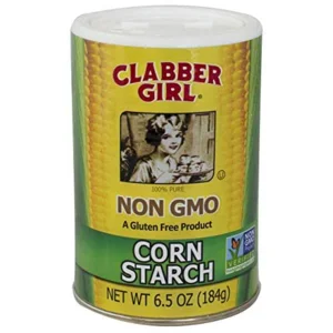 Clabber Girl Non-GMO Corn Starch, Gluten Free, 6.5 Ounce