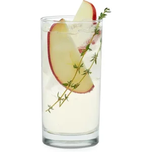 Libbey Heavy Base Drinking Glasses Set of 8, 15.5 Oz Elegant, Weighted Clear Water Glasses, Dishwasher Safe Glass Cups Set for Parties, Birthdays