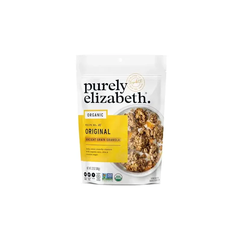 Purely Elizabeth, Organic Original, Ancient Grain Granola, Gluten-Free, Non-GMO (12oz Bag)
