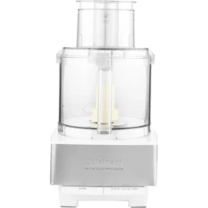 Cuisinart Food Processor 14-Cup Vegetable Chopper for Mincing, Dicing, Shredding, Puree & Kneading Dough, White Stainless, DFP-14BCWNY