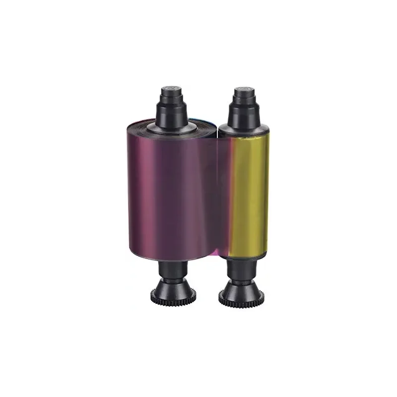 EVOLIS, CONSUMABLES, YMCKO COLOR RIBBON, DUALYS3/PEBBLE4/SECURION COMPATIBLE, 200 PRINTS PER ROLL, PRICED PER ROLL