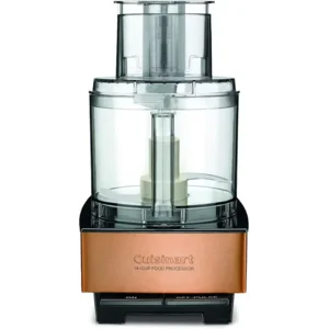 Cuisinart Food Processor 14-Cup Vegetable Chopper for Mincing, Dicing, Shredding, Puree & Kneading Dough, Copper, DFP-14CPY