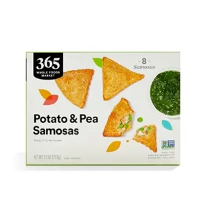 Whole Foods Market, Potato & Pea Samosas, 7.5 oz (Frozen)
