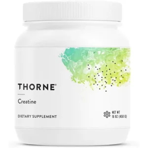 THORNE Creatine - Micronized Creatine Monohydrate Powder - Support for Muscles & Cognitive Function* - for Women & Men - Unflavored - NSF Certified for Sport - 5 g per Serving - 90 Servings