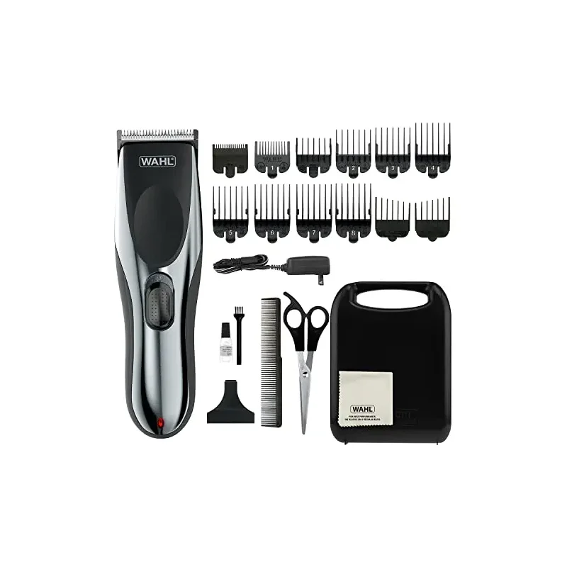 Wahl Clipper Rechargeable Cord/Cordless Haircutting & Trimming Kit for Heads, Longer Beards, & All Body Grooming - Model 79434
