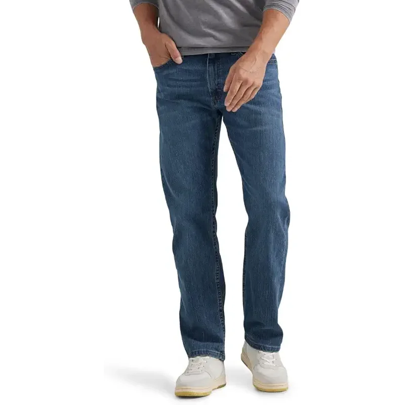 Wrangler Authentics Men's Regular Fit Comfort Flex Waist Jean