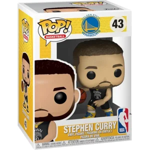 Funko Pop NBA: Warriors - Stephen Curry, One Size - Collectable Vinyl Figure - Gift Idea - Official Merchandise - Toys for Kids & Adults - Sports Fans - Model Figure for Collectors and Display