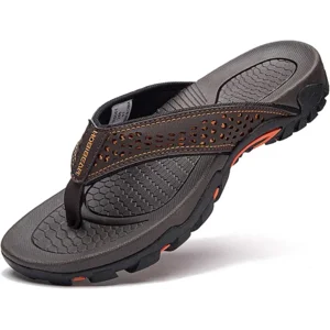 GUBARUN Mens Sport Flip Flops Comfort Casual Thong Sandals Outdoor