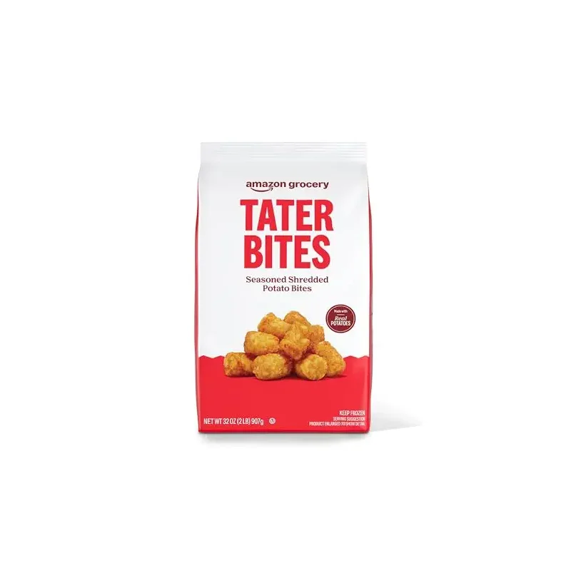 Amazon Grocery, Tater Bites, 32 Oz, Frozen (Previously Happy Belly, Packaging May Vary)