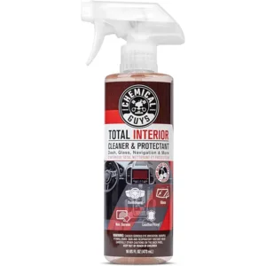Chemical Guys Total Interior Cleaner and Protectant - Black Cherry Scent, Cleans and Protects Leather, Vinyl, Plastic, Rubber, Glass, and Fabric, Safe for Cars, Trucks, SUVs, RVs, and More - 16 oz