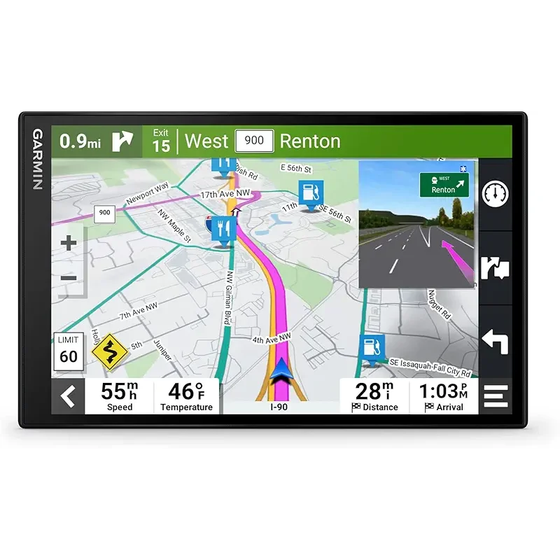 Garmin DriveSmart 86, 8-inch Car GPS Navigator with Bright, Crisp High-Resolution Maps and Garmin Voice Assist
