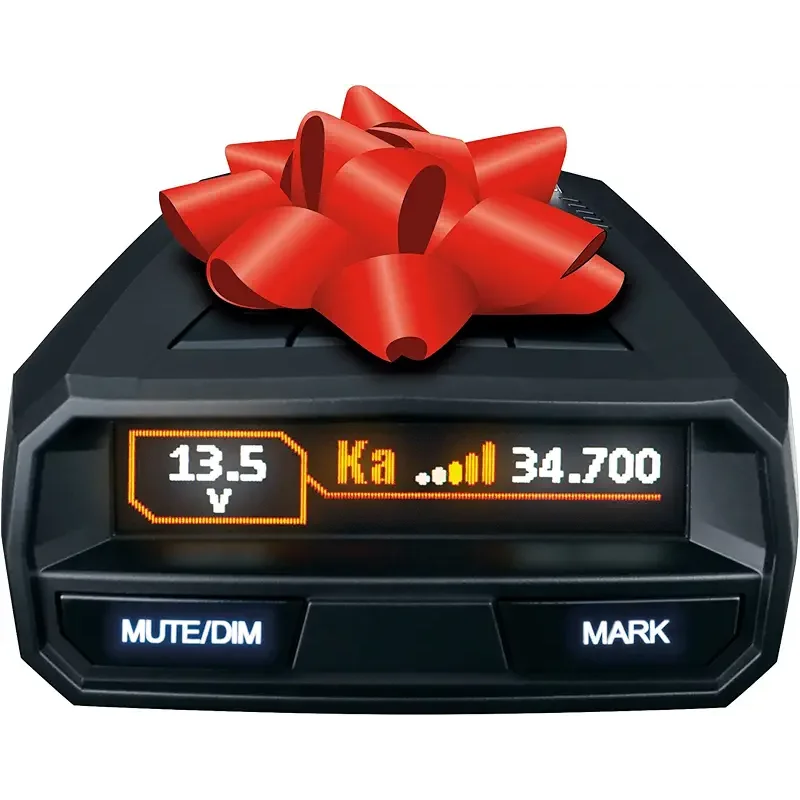 UNIDEN R4 Extreme Long-Range Laser/Radar Detector, Record Shattering Performance, Built-in GPS w/AUTO Mute Memory, Voice Alerts, Red Light & Speed Camera Alerts, Multi-Color OLED Display, Black