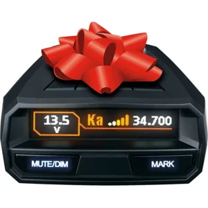 UNIDEN R4 Extreme Long-Range Laser/Radar Detector, Record Shattering Performance, Built-in GPS w/AUTO Mute Memory, Voice Alerts, Red Light & Speed Camera Alerts, Multi-Color OLED Display, Black