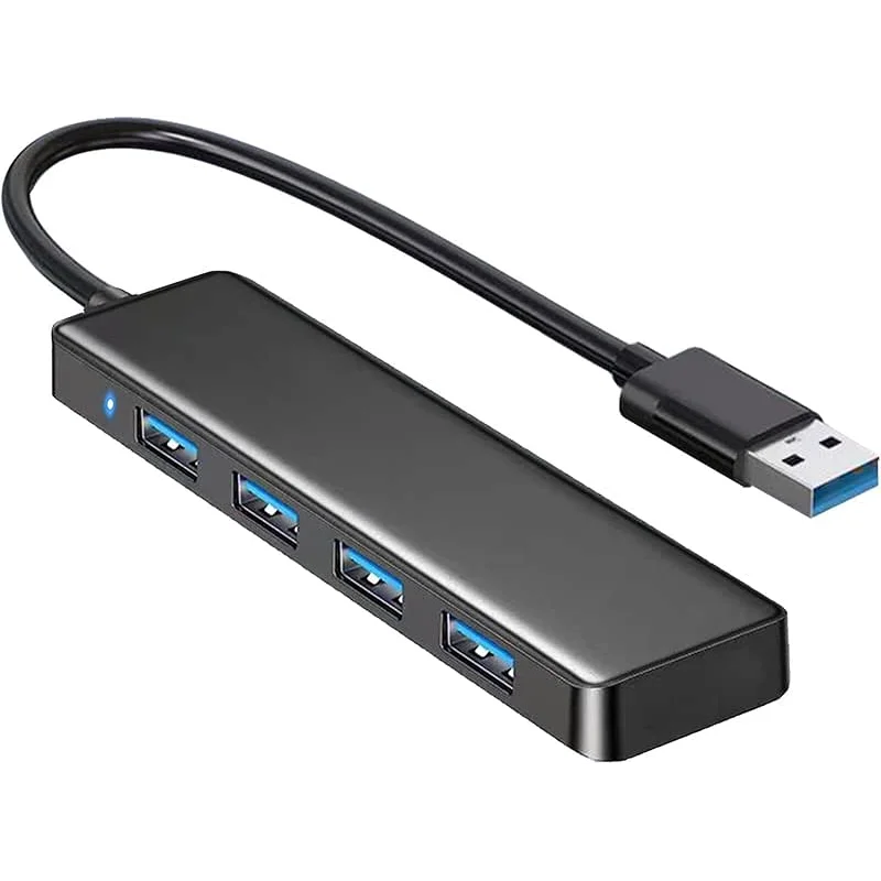 USB 3.0 Hub, VIENON 4-Port USB Hub USB Splitter USB Expander for Laptop, Xbox, Flash Drive, HDD, Console, Printer, Camera,Keyborad, Mouse(Not for Charging)