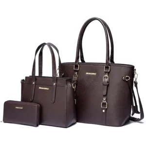 Montana West 3PCS Purses for Women Tote Bag and Wallet Set Shoulder Satchel Handbags