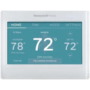 Honeywell Home RTH9600WF Smart Color Thermostat ENERGY STAR Wi-Fi Programmable Touchscreen Alexa Ready - C-Wire Required