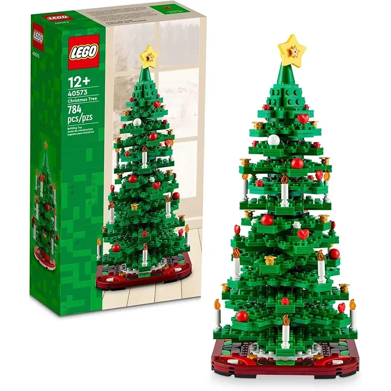 LEGO Christmas Tree - Building Toys for Kids, Boys & Girls, Ages 12+ - Mini Christmas Tree Decorations for Tabletop & Home - Gifts for Boys & Girls - 40573