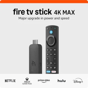 Amazon Fire TV Stick 4K Max streaming device, with AI-powered Fire TV Search, supports Wi-Fi 6E, free & live TV without cable or satellite