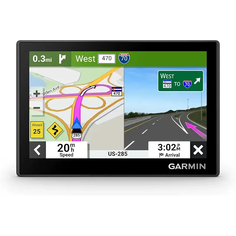 Garmin Drive™ 53 GPS Navigator, High-Resolution Touchscreen, Simple On-Screen Menus and Easy-to-See Maps, Driver Alerts (Renewed)