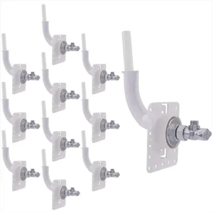 Holdrite Fixture Outlet Box with 3/8 Inch Compression Outlet, Pre-Assembled, Pack of 10, PEX Tailpiece, HR-F-P-1