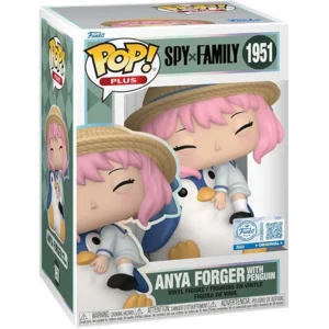 Funko Pop! Plus: SPY x Family - Anya Forger with Penguin - Amazon Exclusive - Collectable Vinyl Figure - Gift Idea - Official Merchandise - Toys for Kids & Adults - Anime Fans - Figure for Collectors