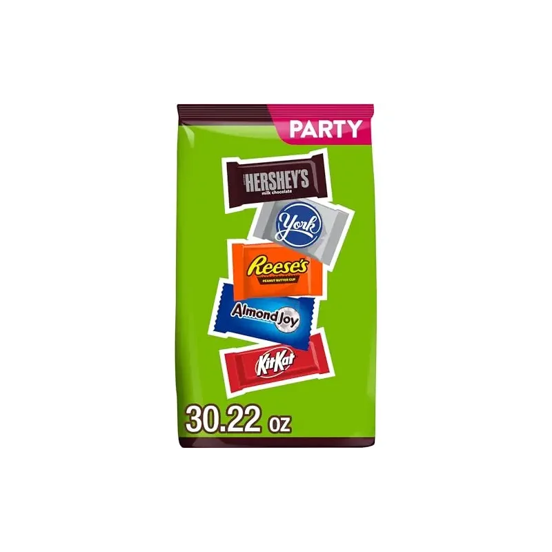 HERSHEY'S Assorted Chocolate Flavored Candy Party Pack, 30.22 oz