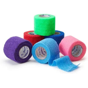 PetFlex Color Pack – Flexible Self-Adhering Elastic Bandage for Wound Care – First Aid Wrap for Small Animals Like Dogs, Cats, and Other Pets - 2 inch, 6 Rolls