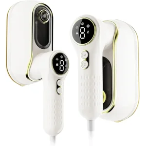 Portable Travel Steamer, 1200W Handheld Fabric Steamer for Clothes, 4 Modes with LCD Display, Powerful Wrinkle Remover for Home & Travel, 150ml Water Tank, 10S Fast Heat-Up, 180° Swivel Handle