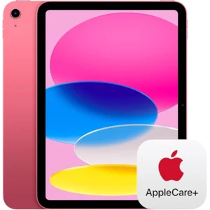 Apple iPad 11-inch: A16 chip, 11-inch Model, Liquid Retina Display, 128GB, Wi-Fi 6, 12MP Front/12MP Back Camera, Touch ID, All-Day Battery Life — Pink with AppleCare+ (2 Years)