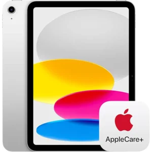 Apple iPad 11-inch: A16 chip, 11-inch Model, Liquid Retina Display, 128GB, Wi-Fi 6, 12MP Front/12MP Back Camera, Touch ID, All-Day Battery Life — Silver with AppleCare+ (2 Years)
