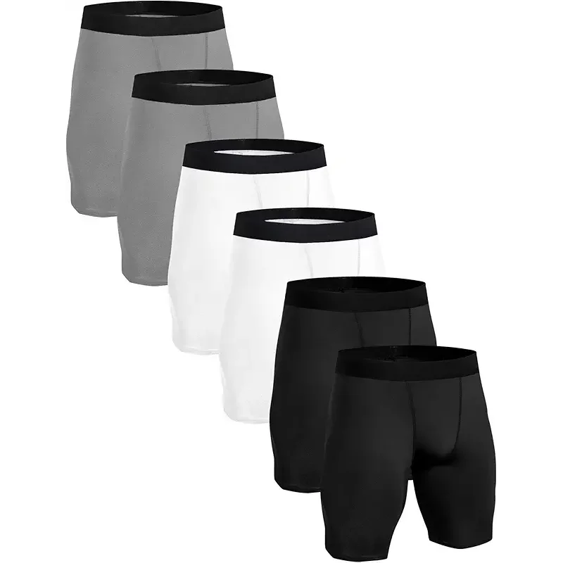 Compression Shorts Men Performance Sports Workout Athletic Running Underwear Shorts Spandex