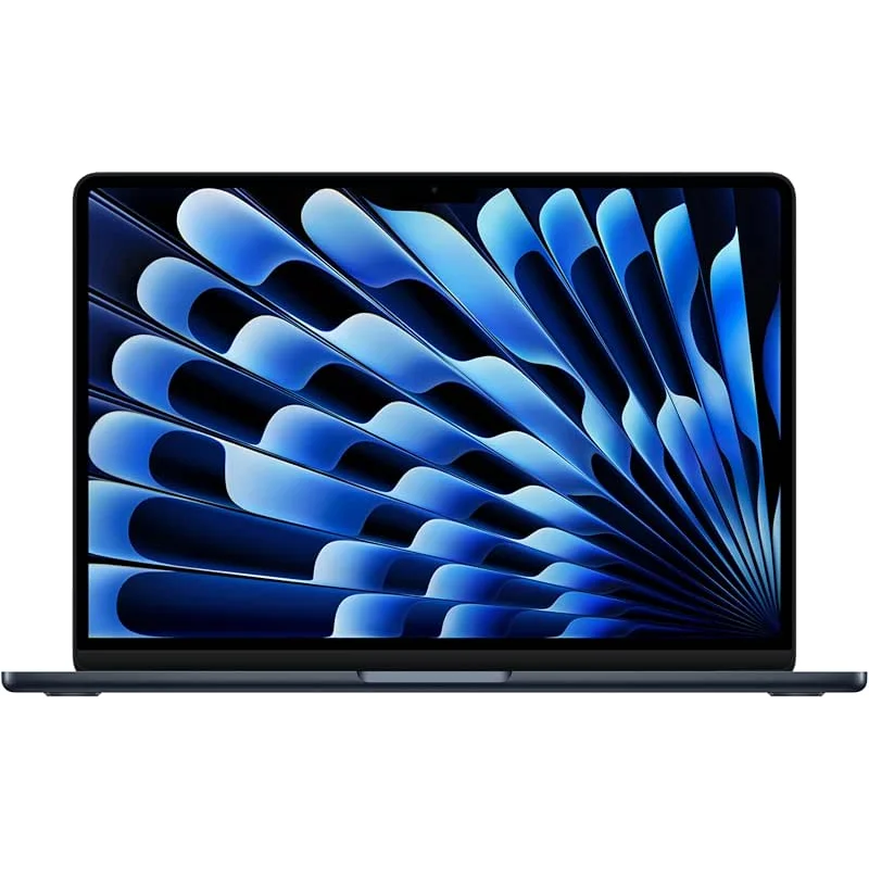 Apple 2025 MacBook Air 13-inch Laptop with M4 chip: Built for Apple Intelligence, 13.6-inch Liquid Retina Display, 16GB Unified Memory, 256GB SSD Storage, 12MP Center Stage Camera, Touch ID; Midnight