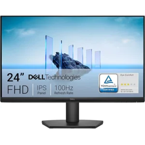 Dell 24 Monitor - SE2425HM - 23.8-inch Full HD (1920x1080) 16:9 100Hz Display, IPS Panel, 16.70 Million Colors, Anti-Glare, 1 HDMI / 1 VGA Port, TÜV Rheinland 3-Star*, Comfortview Plus - Black