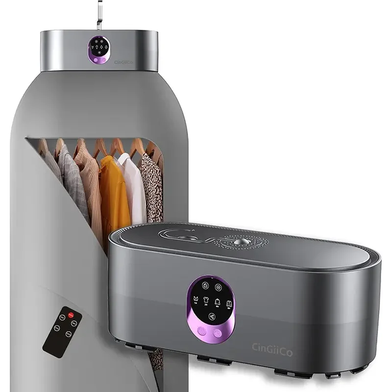 Portable Clothes Dryer, Clothes Dryer hold 9-12 Items, With Time Setting、Remote Control, Portable Dryers For Laundry, Apartments, RV, Travel, Low noise、Energy Saving、 Wrinkle Resistant