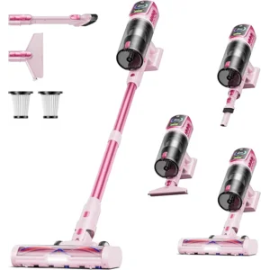 pink-01 Cordless Vacuum Cleaner