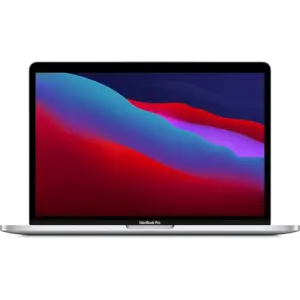 Apple 2020 MacBook Pro with M1 Chip, 13-inch, 8GB RAM, 256GB SSD, Silver (Renewed)