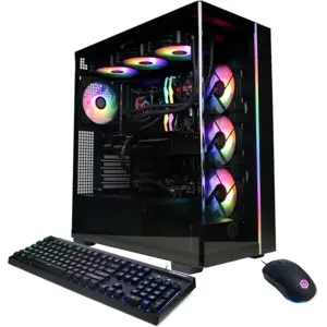CYBERPOWERPC Gamer Supreme Gaming PC, AMD Ryzen 7 9800X3D 4.7GHz, GeForce RTX 5070 Ti 16GB, 32GB DDR5, 2TB PCIe 4.0 SSD, WiFi Ready & Windows 11 Home (SLC8480A8)