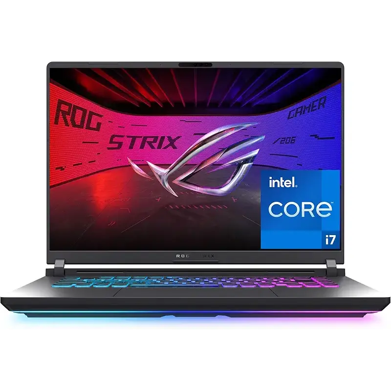 ASUS ROG Strix G16 (2025) Gaming Laptop, 16” FHD+ 16:10 165Hz/3ms Display, NVIDIA® GeForce RTX™ 5060 Laptop GPU, Intel® Core™ i7 Processor 14650HX, 16GB DDR5, 1TB Gen 4 SSD, Wi-Fi 7, Windows 11 Home